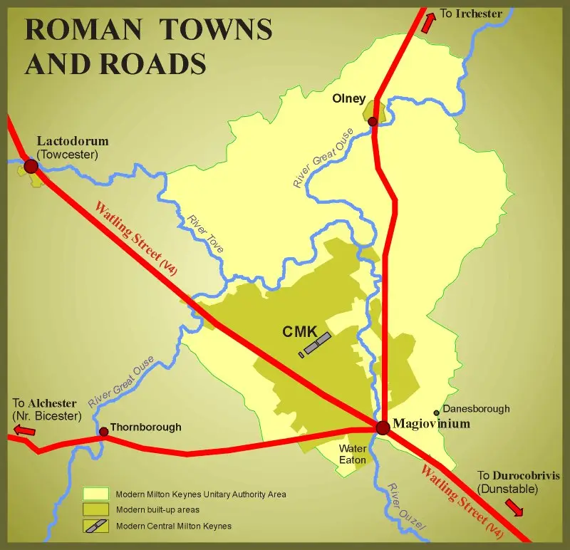 Roman Towns and Roads