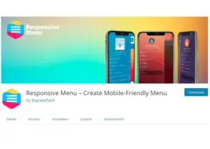 Responsive Menu plugin